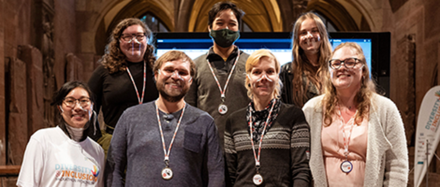 Gruppenbild der Gewinner des Hackathon, organisiert vom Digital Hub Nordschwarzwald